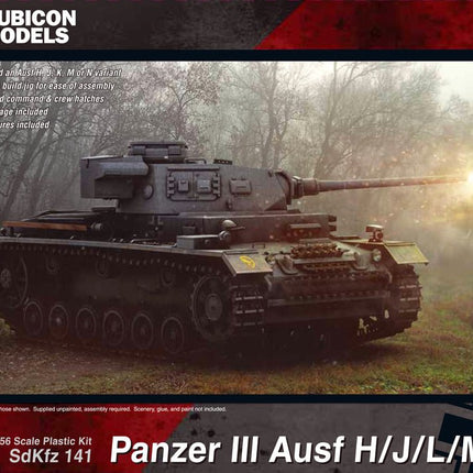 Panzer III Ausf H/J/L/M/N - Panzer - Rubicon Models UK Ltd - 280092