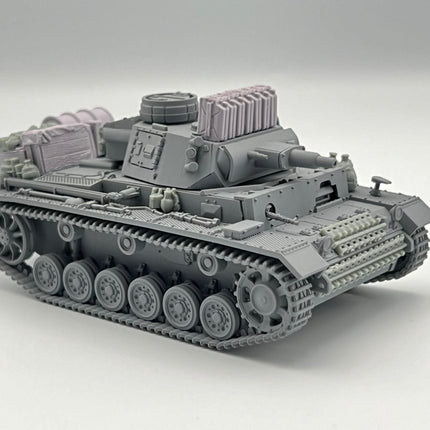 Panzer III Ausf. N DAK Stowage Kit - Resin