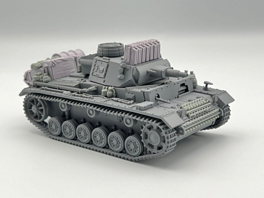 Panzer III Ausf. N DAK Stowage Kit - Resin