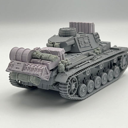 Panzer III Ausf. N DAK Stowage Kit - Resin