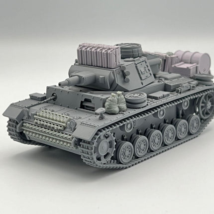 Panzer III Ausf. N DAK Stowage Kit - Resin