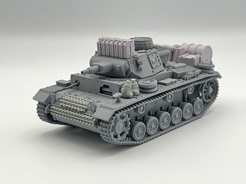 Panzer III Ausf. N DAK Stowage Kit - Resin