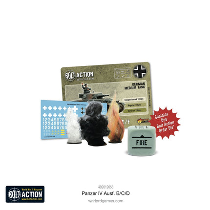 Panzer IV Ausf. B/C/D - Panzer - Warlord Games - 402012056
