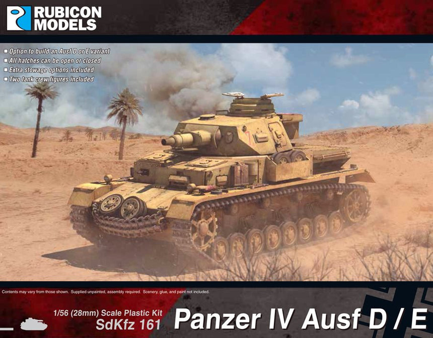 Panzer IV Ausf. D/E - Panzer - Rubicon Models UK Ltd - 280076