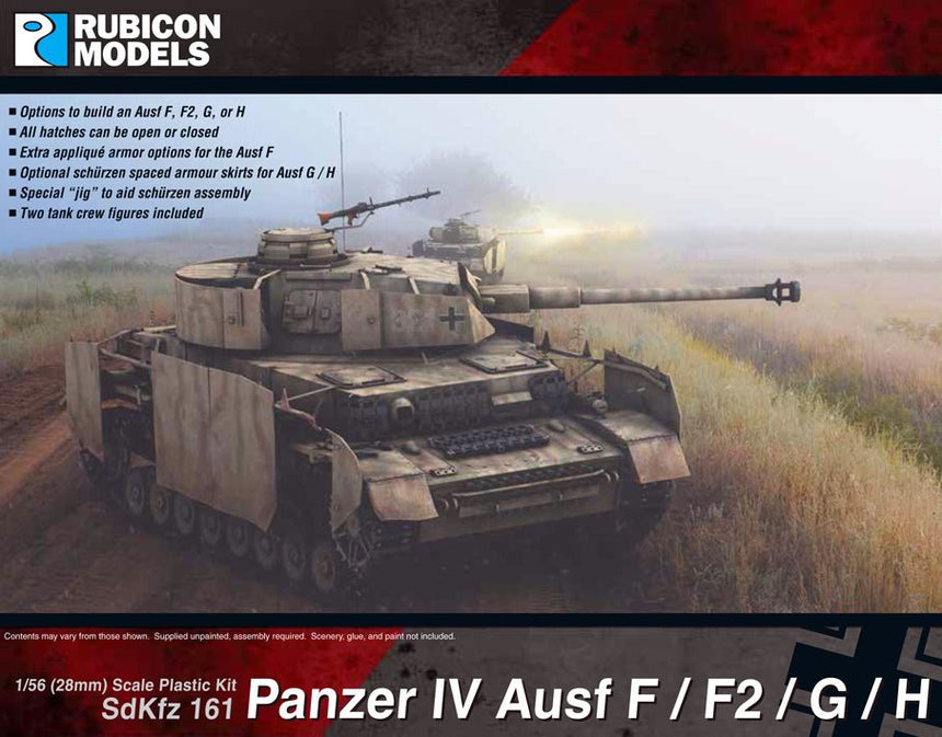 Panzer IV Ausf. F1/F2/G/H - Panzer - Rubicon Models UK Ltd - 280077