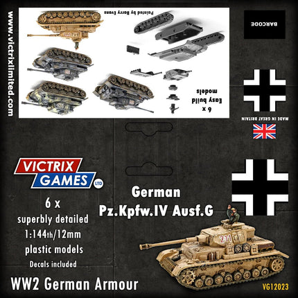 Panzer IV F 12mm - Panzer - Victrix - VG12022