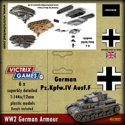 Panzer IV F 12mm - Panzer - Victrix - VG12022