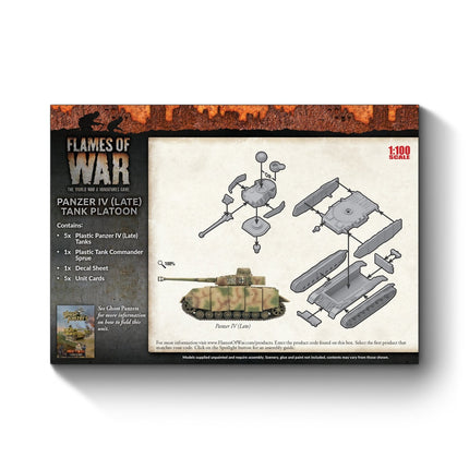 Panzer IV (late) Platoon