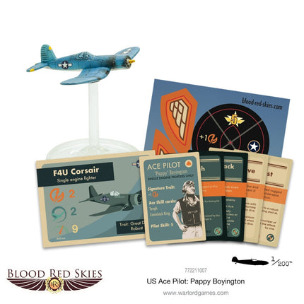Pappy Boyington US Ace - Sonder - /Einzelmodelle - Warlord Games - 772211007