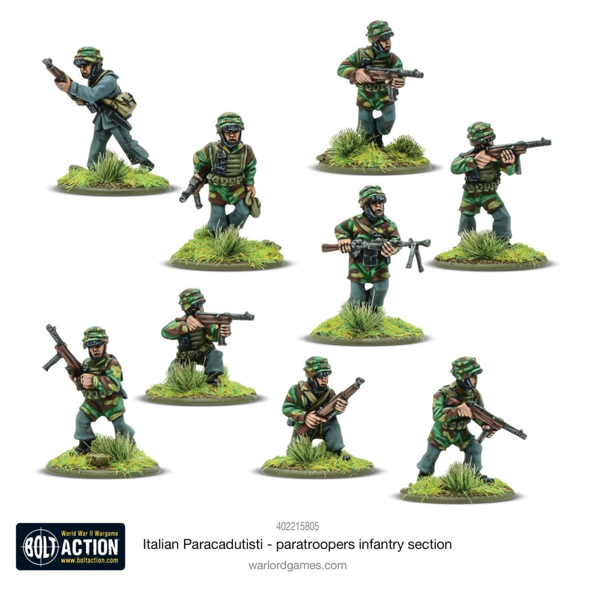 Paracadutisti Paratrooper Infantry Section - Infanterie - Warlord Games - 402215805