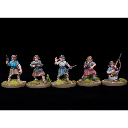 Partisans (2) - French Resistance Women - Infanterie - Wargames Atlantic - WAAWA008