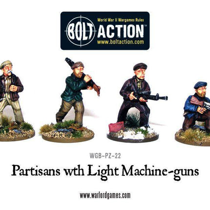 Partisans with Light Machine Guns