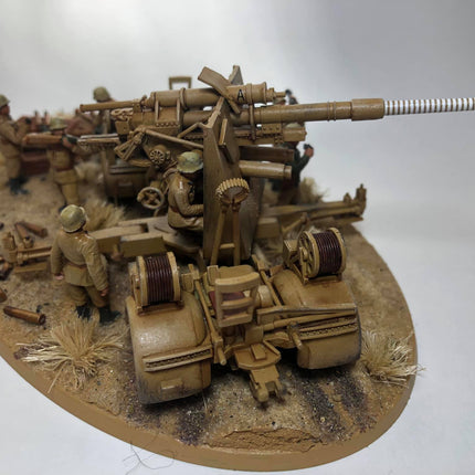 280069 - 8.8cm Flak 36/37 AA/AT Gun with SdAh 202 & Crew