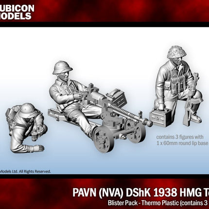 PAVN (NVA) DShK 1938 HMG-Team