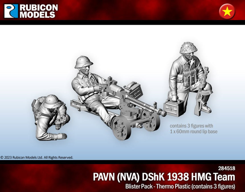 PAVN (NVA) DShK 1938 HMG-Team