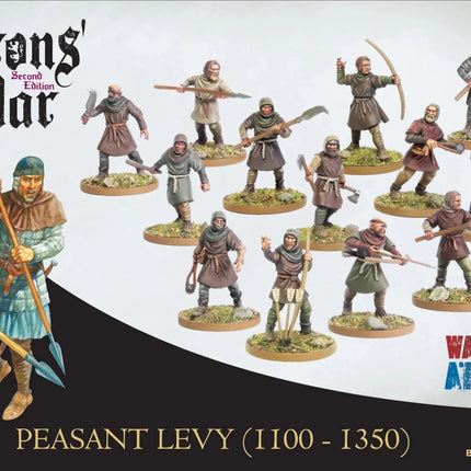 Peasant Levy (1100 - 1350) - Infanterie - Wargames Atlantic - WAAAC003