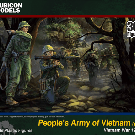 People's Army of Vietnam (NVA) with Command - Infanterie - Rubicon Models UK Ltd - 281003
