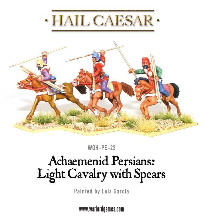 Persian Light Cavalry with Spears - Persische leichte Kavallerie mit Speeren (3 Figuren)