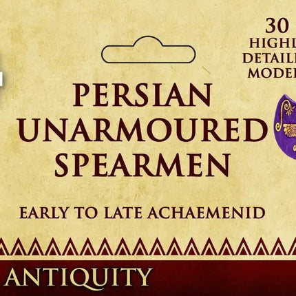 Persian Unarmoured Spearman - Infanterie - Victrix - VXA042