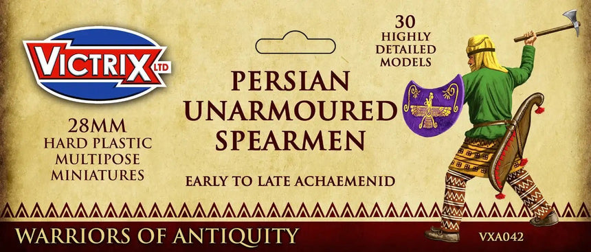 Persian Unarmoured Spearman - Infanterie - Victrix - VXA042
