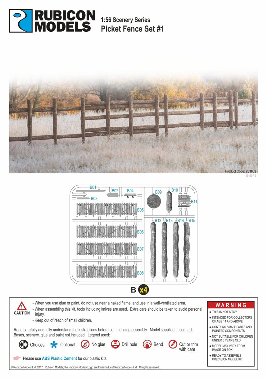 283002 - Picket Fence Set #1