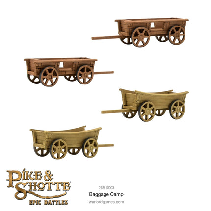 Pike & Shotte Epic Battles: Baggage Camp - Gelände - Warlord Games - 218810003