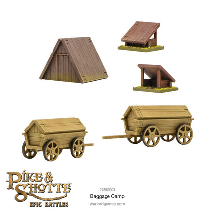 Pike & Shotte Epic Battles: Baggage Camp - Gelände - Warlord Games - 218810003