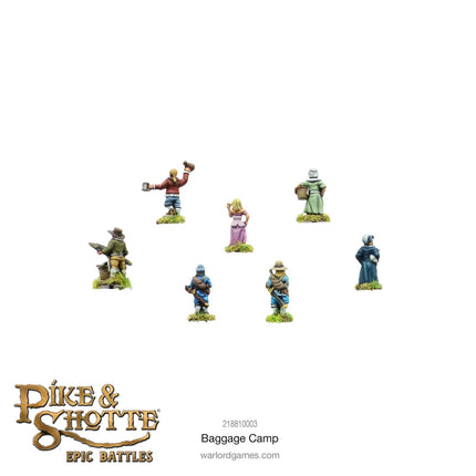 Pike & Shotte Epic Battles: Baggage Camp - Gelände - Warlord Games - 218810003