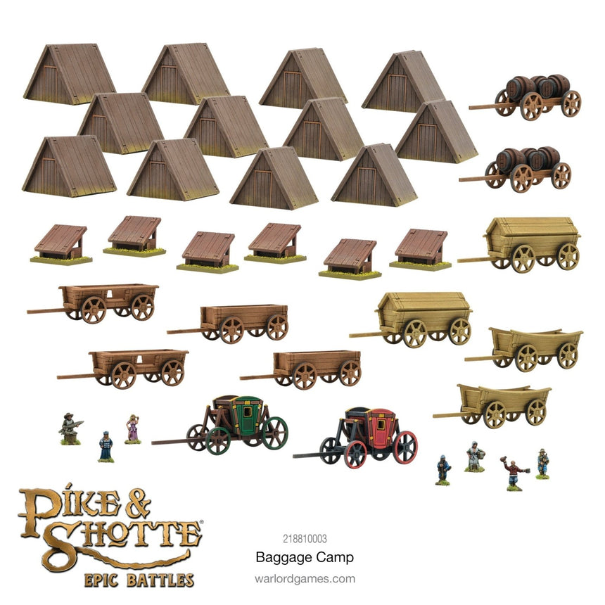 Pike & Shotte Epic Battles: Baggage Camp - Gelände - Warlord Games - 218810003