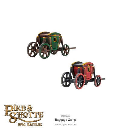 Pike & Shotte Epic Battles: Baggage Camp - Gelände - Warlord Games - 218810003