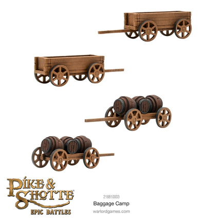 Pike & Shotte Epic Battles: Baggage Camp - Gelände - Warlord Games - 218810003