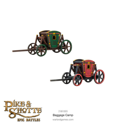 Pike & Shotte Epic Battles: Baggage Camp - Gelände - Warlord Games - 218810003
