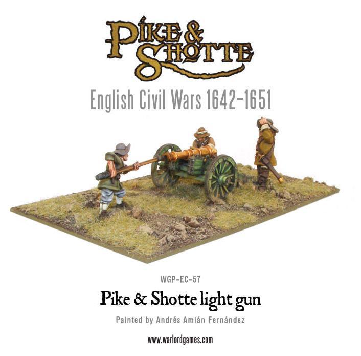 Pike & Shotte Light Gun (leichtes Geschütz mit Crew)
