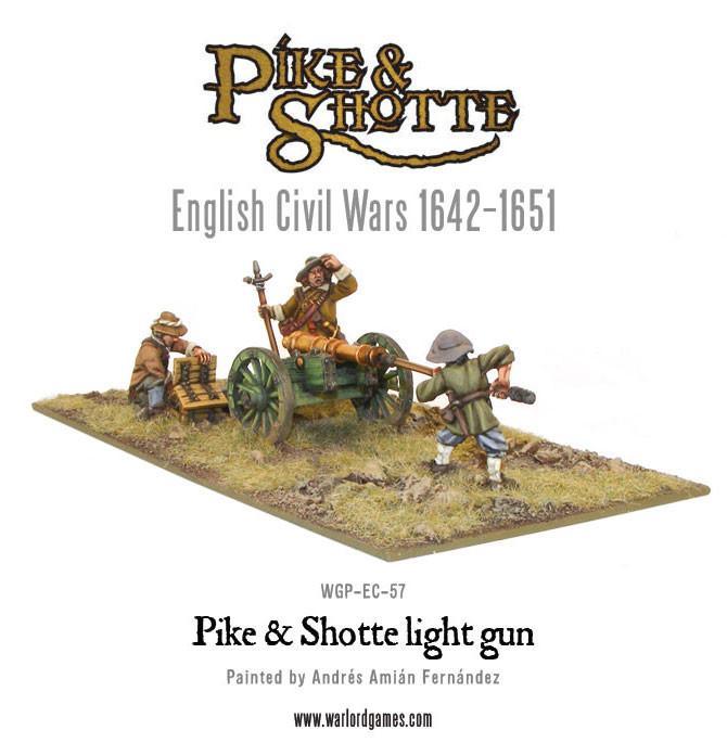 Pike & Shotte Light Gun (leichtes Geschütz mit Crew)