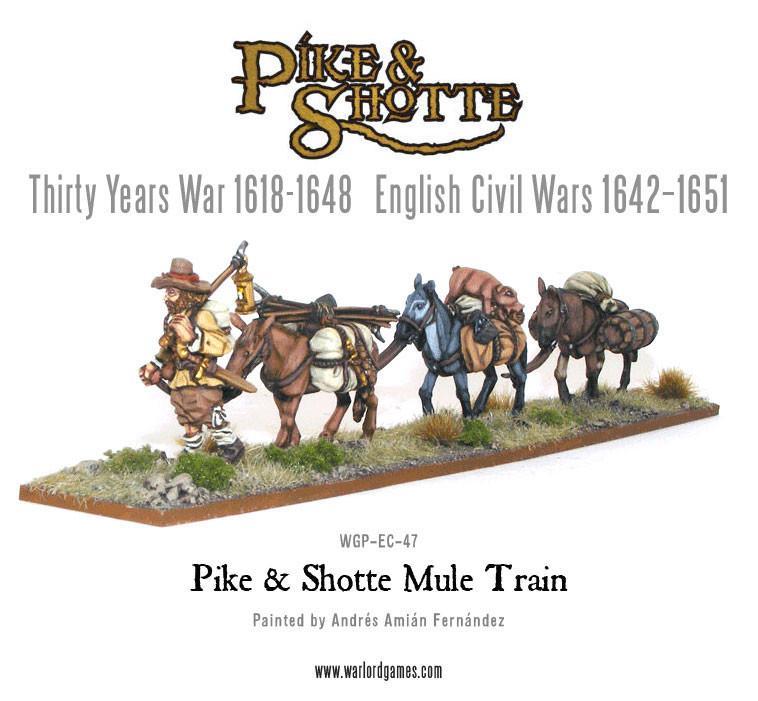 Pike & Shotte Mule Train (Maultier-Tross)