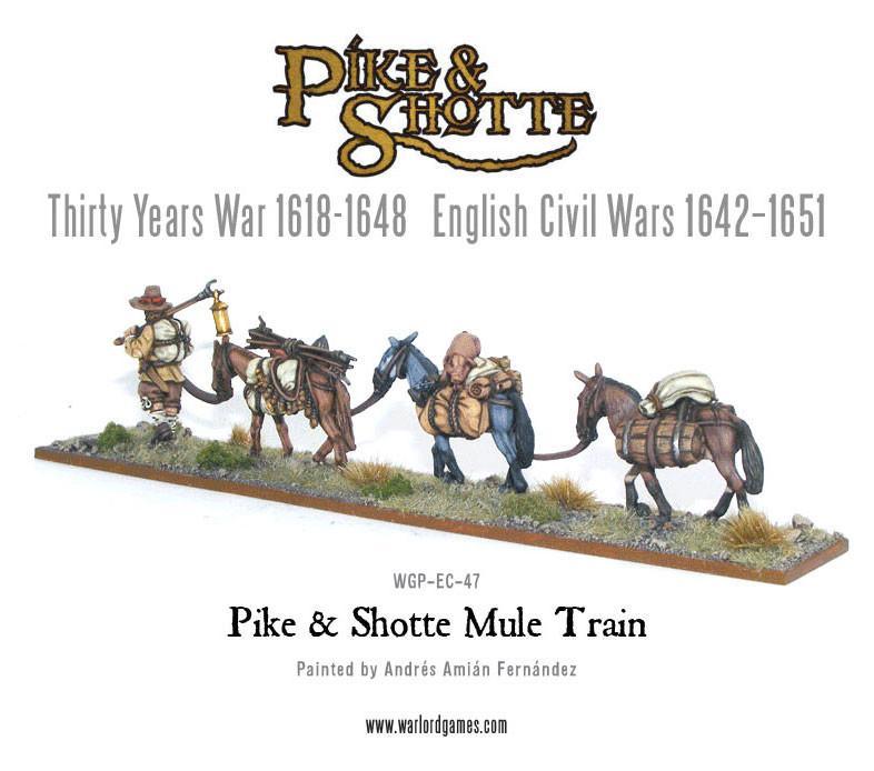 Pike & Shotte Mule Train (Maultier-Tross)