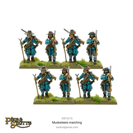 Pike & Shotte Musketiere im Marsch
