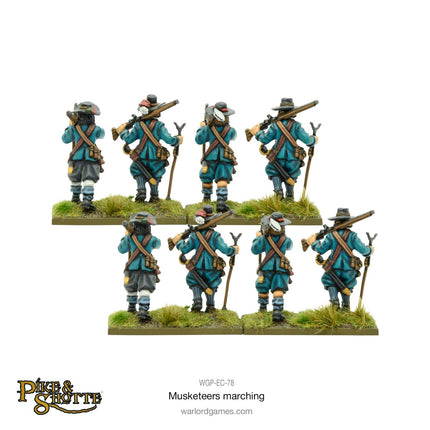 Pike & Shotte Musketiere im Marsch