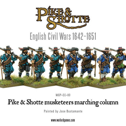 Pike & Shotte Musketeers Marching Column