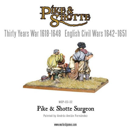 Pike & Shotte Surgeon (Feldchirurg mit Gehilfe und Patient)