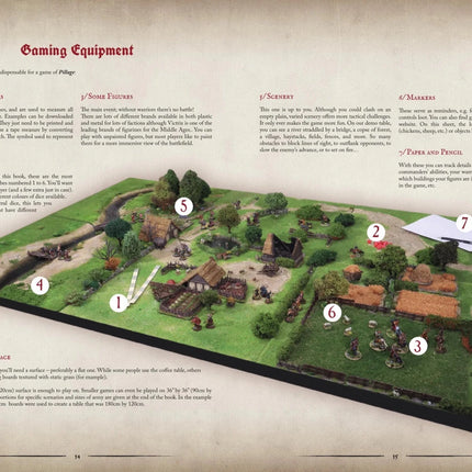 Pillage Hardcover Rulebook - Regelwerk - Victrix - VXPILLAGE