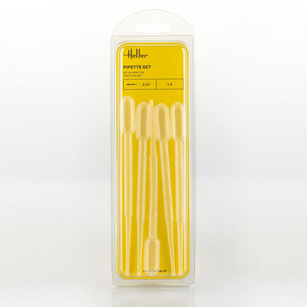Pipette set 2 ml (5 pieces) - Werkzeug - Heller - 99016