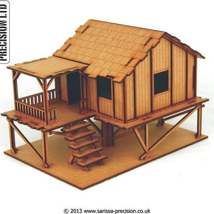 Planked Style Village House