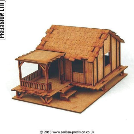 Planked Style Village House - Low