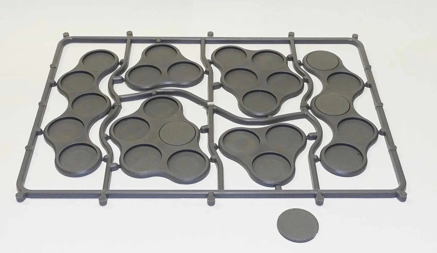 Plastic Bases Set 10. Skirmish movement trays for 20mm round bases. - Zubehör - Victrix - VXB010