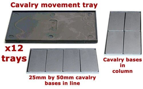 Plastic cavalry movement trays - Zubehör - Victrix - VXB004