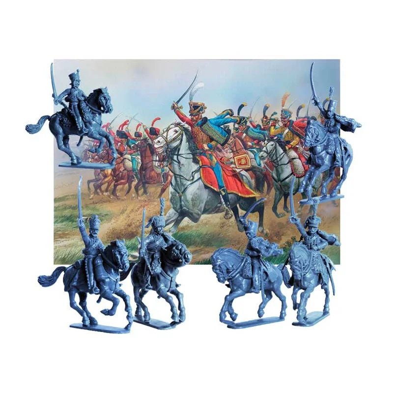 Plastic French Napoleonic Hussars 1792 - 1815 - Kavallerie - Perry Miniatures - PM-FN140
