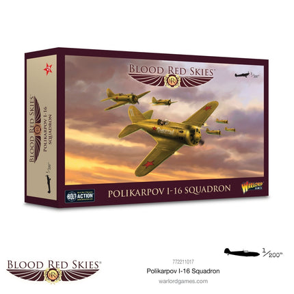 Polikarpov I - 16 Squadron - Flugzeuge - Warlord Games - 772211017