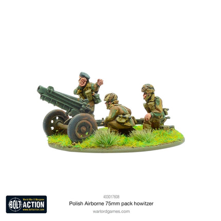 Polish Airborne 75mm pack howitzer