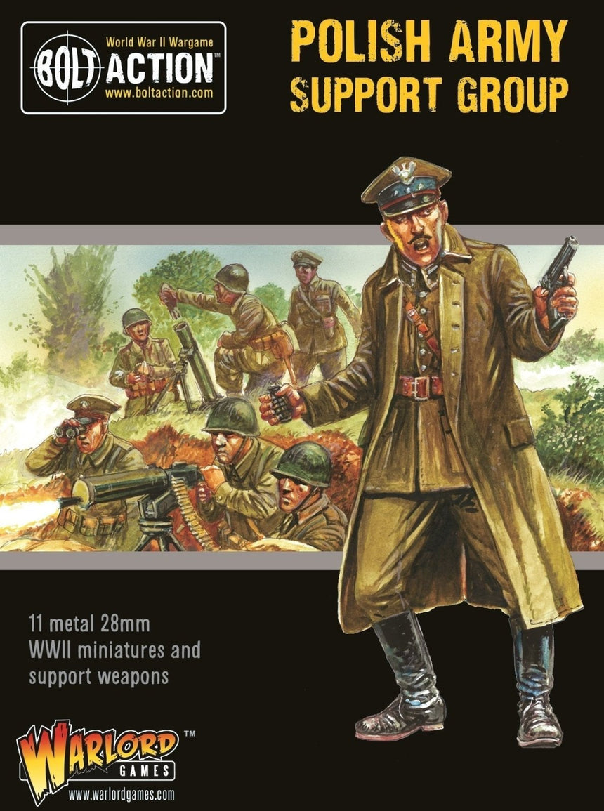 Polish Army Support Group - Infanterie - Warlord Games - 402217603